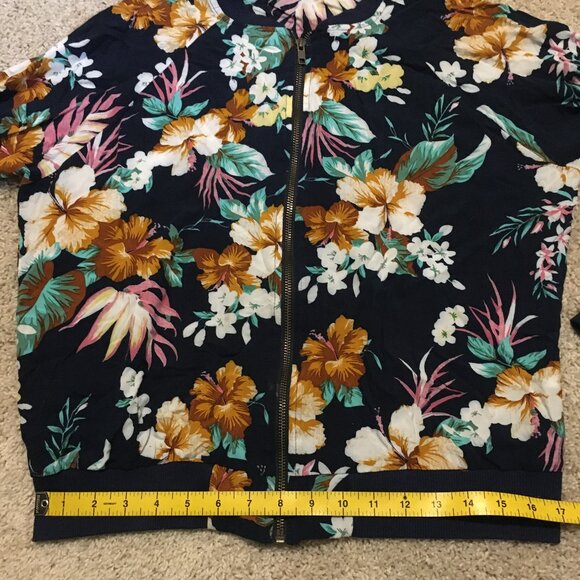 Rifle Hawaiian Lightweight Zip Up Bomber Jacket - Picture 14 of 16